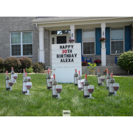 Birthday for wine lovers! - Special Lawn Greetings